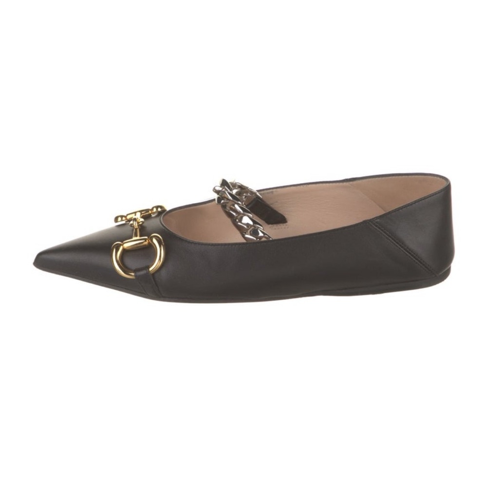 Gucci leather Flats - Picture 3 of 5